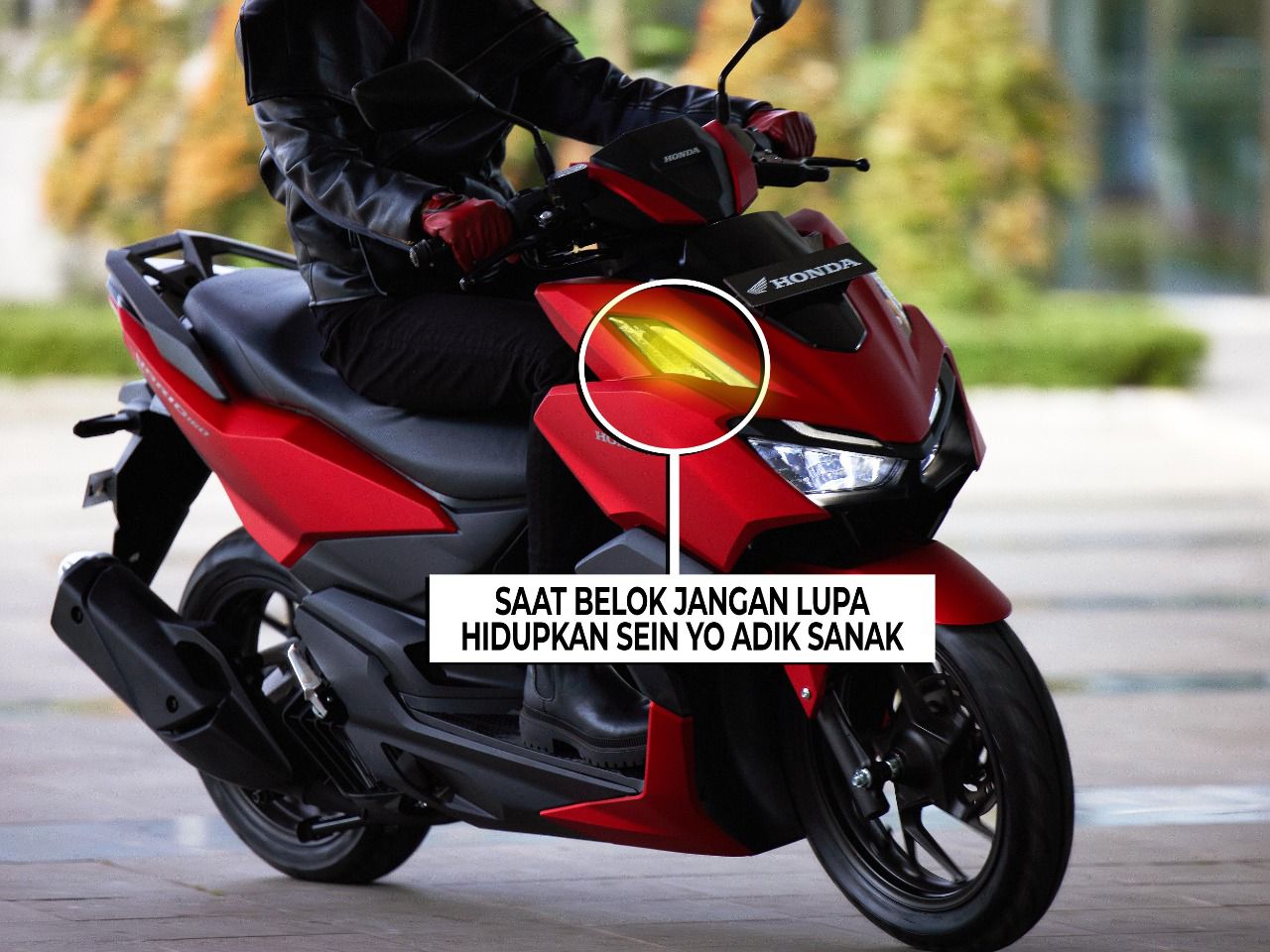 Pahami Pentingnya Lampu Sein Ketika Mengendarai Sepeda Motor