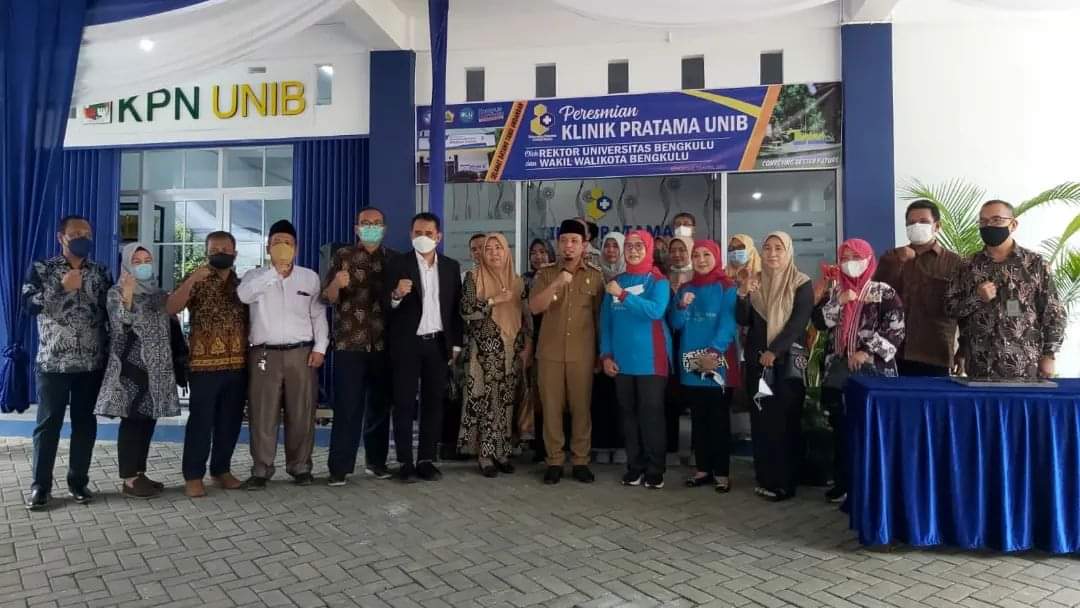 Wawali Resmikan Klinik Pratama Unib