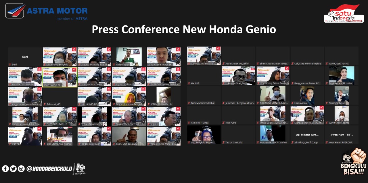 New Honda Genio Diperkenalkan Kepada Insan Media