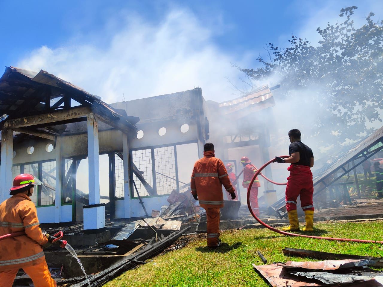 Mushola Ludes Terbakar