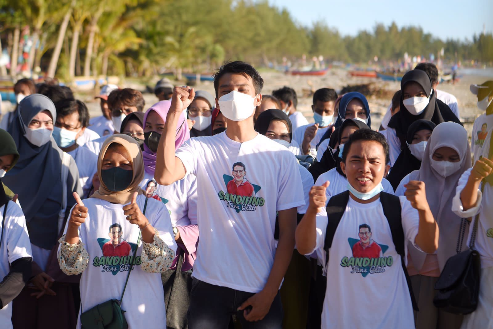 Milenial di Bengkulu Deklarasi Sandiaga Presiden 2024