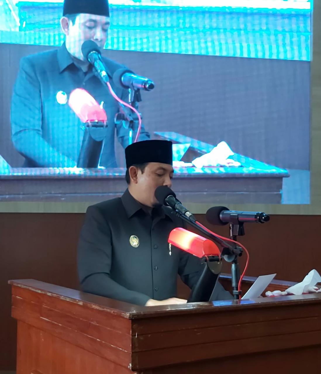 Wawali Sampaikan LKPJ 2021 ke DPRD