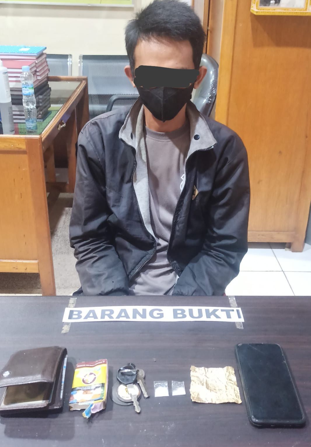 Simpan Narkoba Seorang Satpam Ditangkap