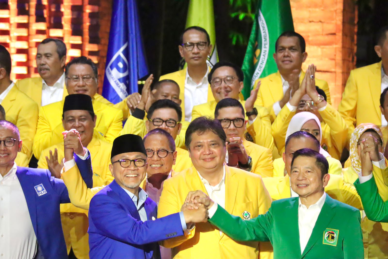 KIB Tandatangi Kerja Sama, Golkar Sambut Sahabat PAN dan PPP