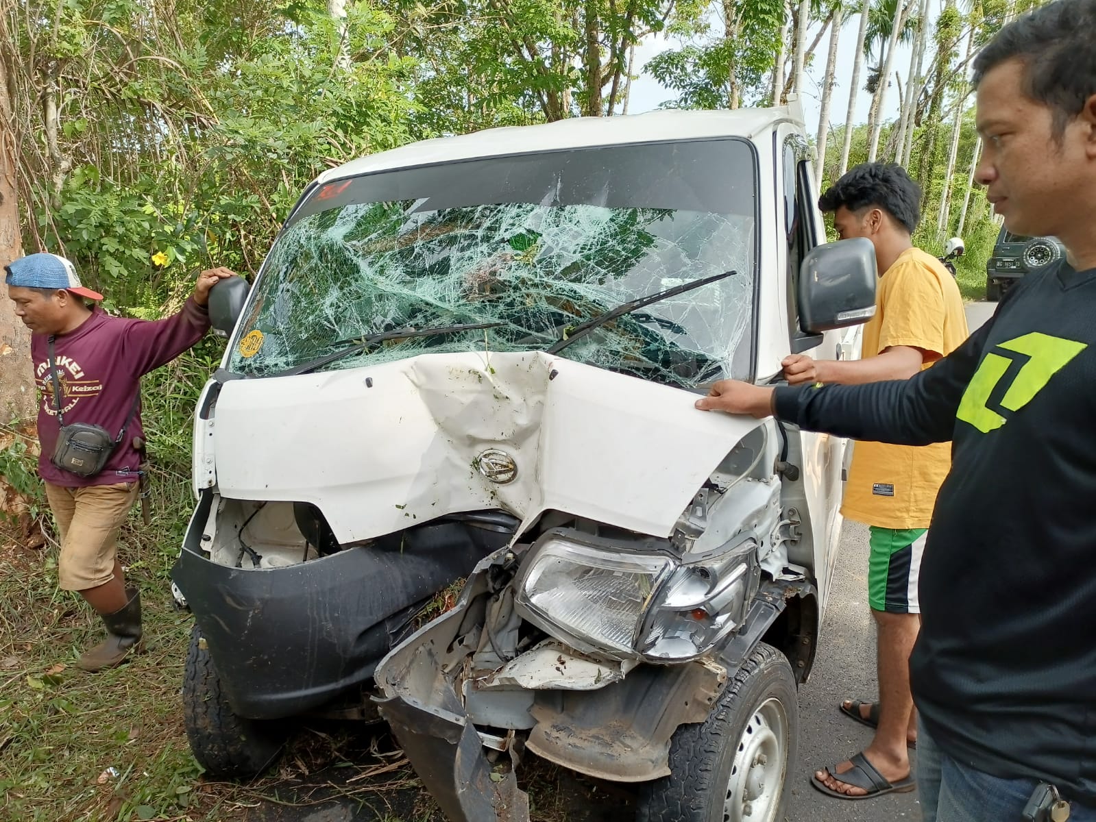 Sopir Ngantuk, Grandmax Ringsek