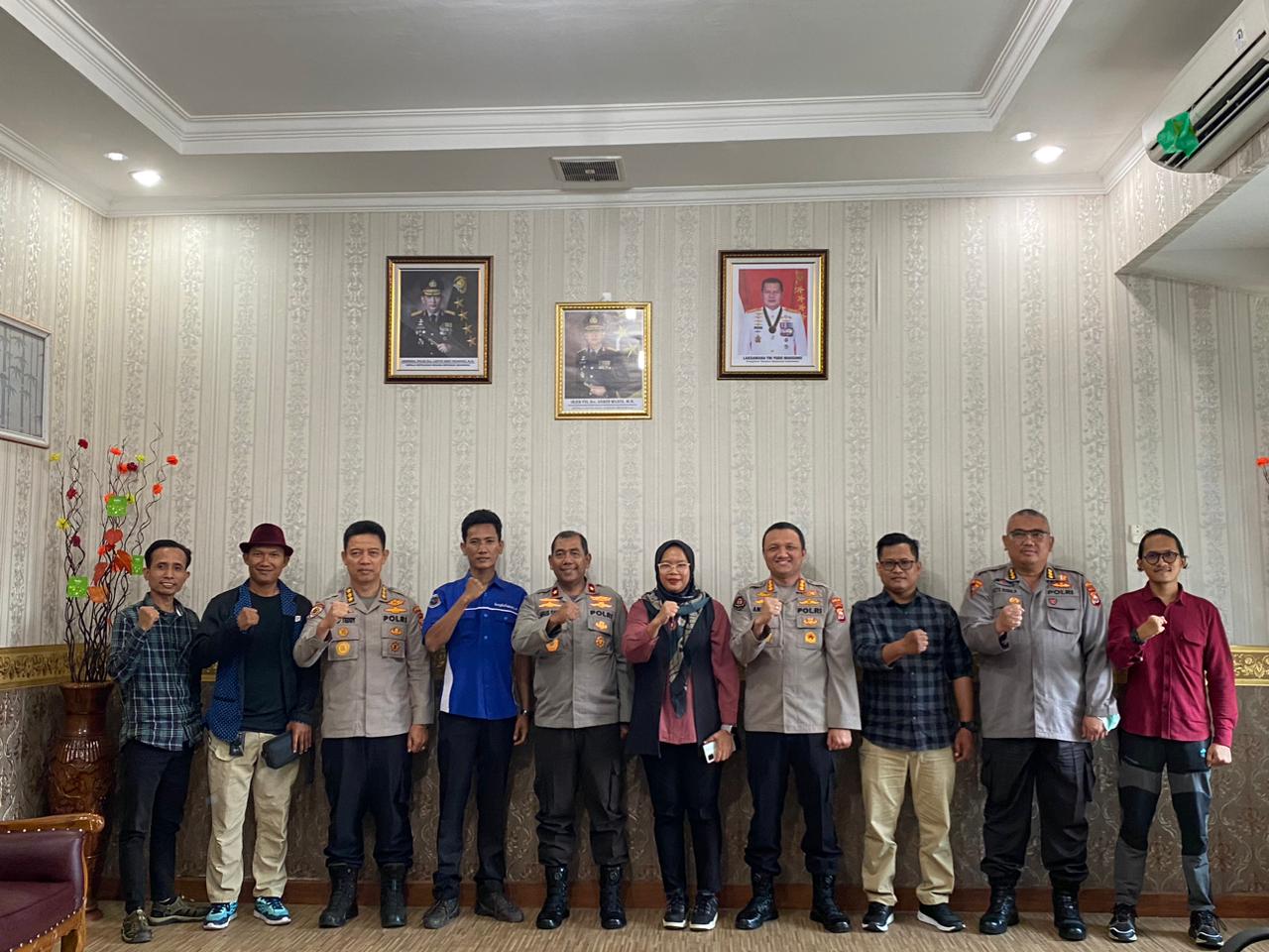 Wakapolda Bengkulu Apresiasi Kehadiran AMSI Bengkulu, Brigjen Pol Agus Salim: Kami Siap Berkolaborasi