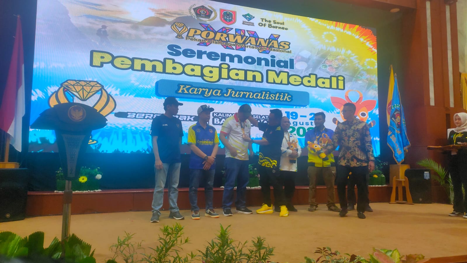 Wakili PWI Bengkulu, Rio Susanto Raih Medali Perunggu Lomba Karya Jurnalistik Fotografi di Porwanas Kalsel 