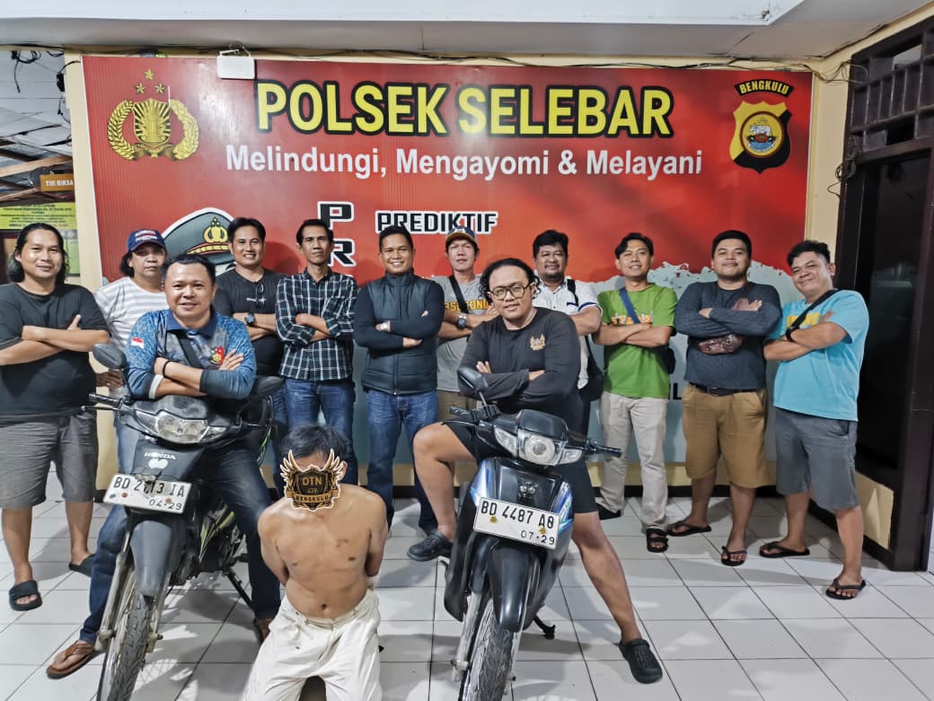 Spesialis Bobol Rumah Dibekuk Polisi, Dua Motor Curian di Bengkulu Diamankan