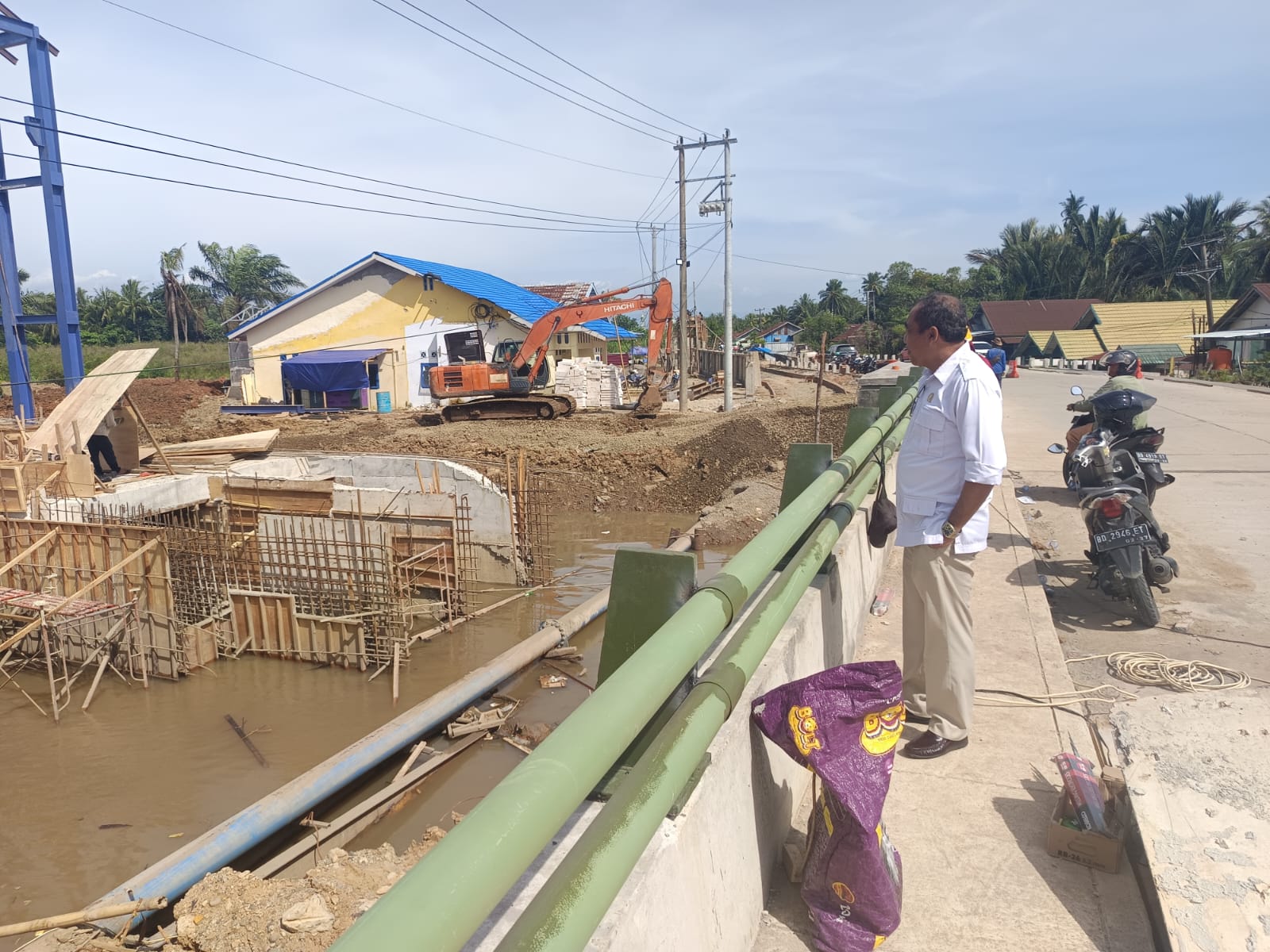 Proyek Pengendali Banjir Tanjung Agung Belum Rampung, BWSS VII Bengkulu Akui Keterlambatan