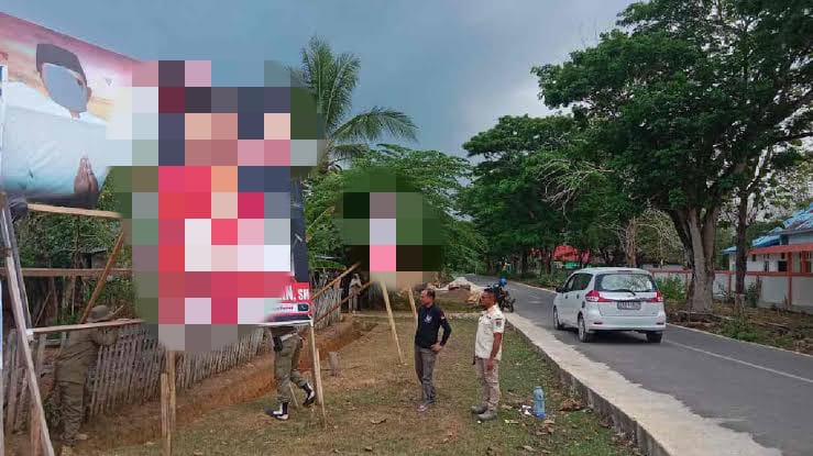 Baliho Caleg Mengganggu di Depan Rumah, Bawaslu Kota Bengkulu Imbau Copot Saja 