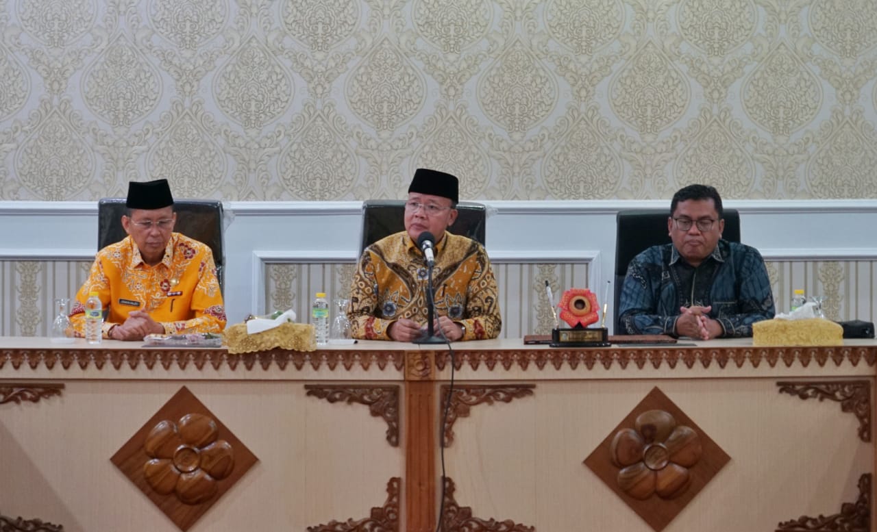 Ini Poin Penting Disampaikan Gubernur Rohidin pada Forum Konsultasi Publik RPJPD Bengkulu
