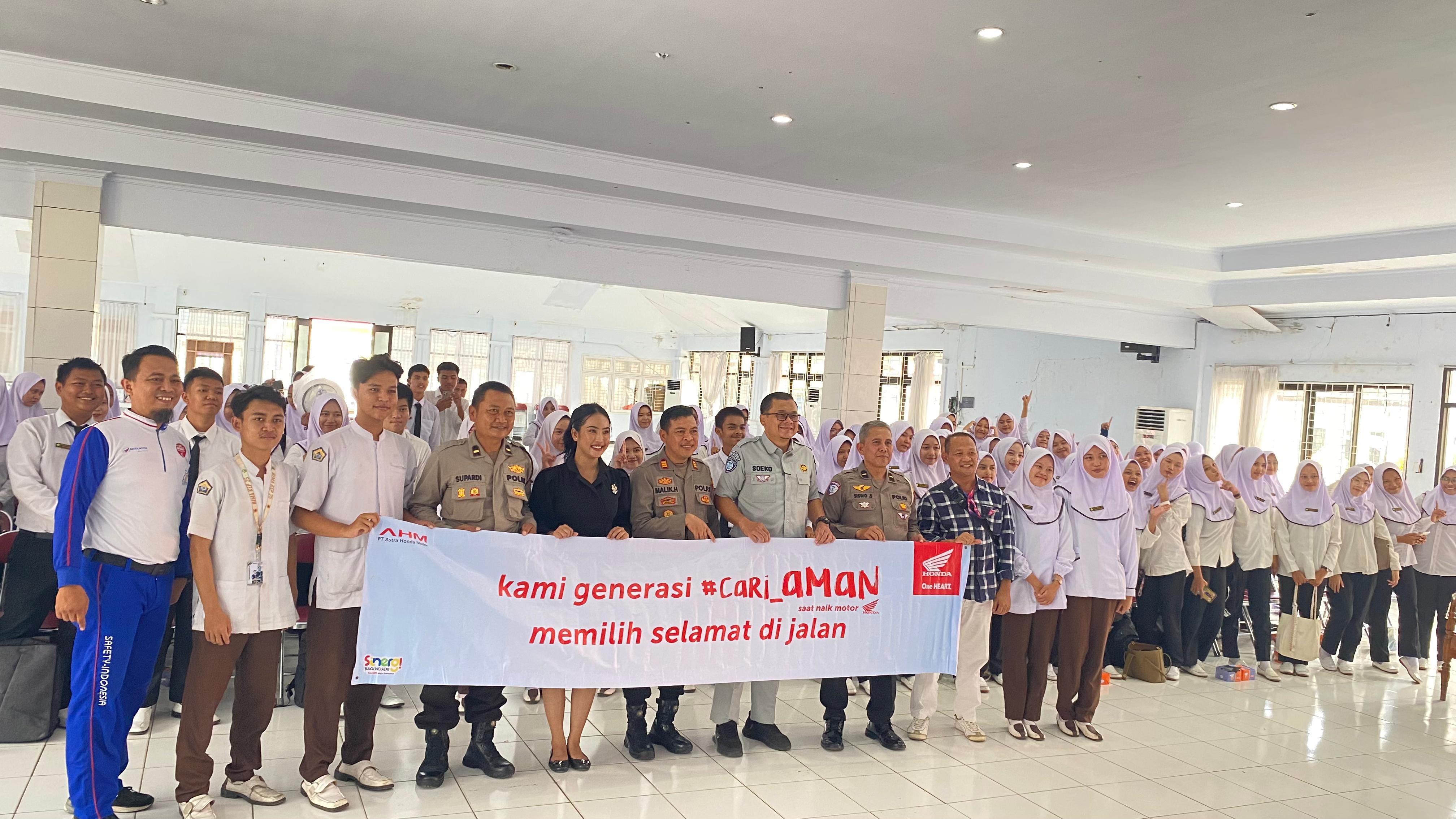 Astra Motor Bengkulu Ajak Mahasiswa Keperawatan Unib Berkendara Aman