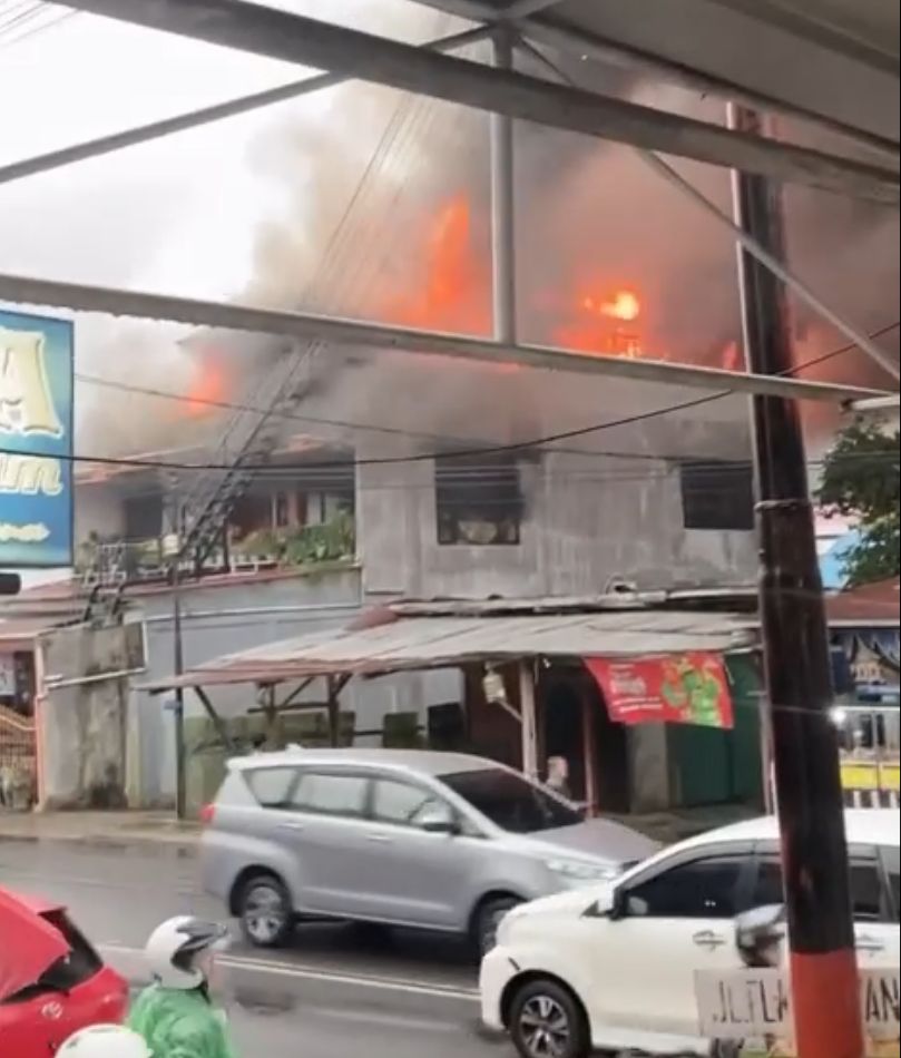 Salon Kecantikan di Skip Kota Bengkulu Terbakar 