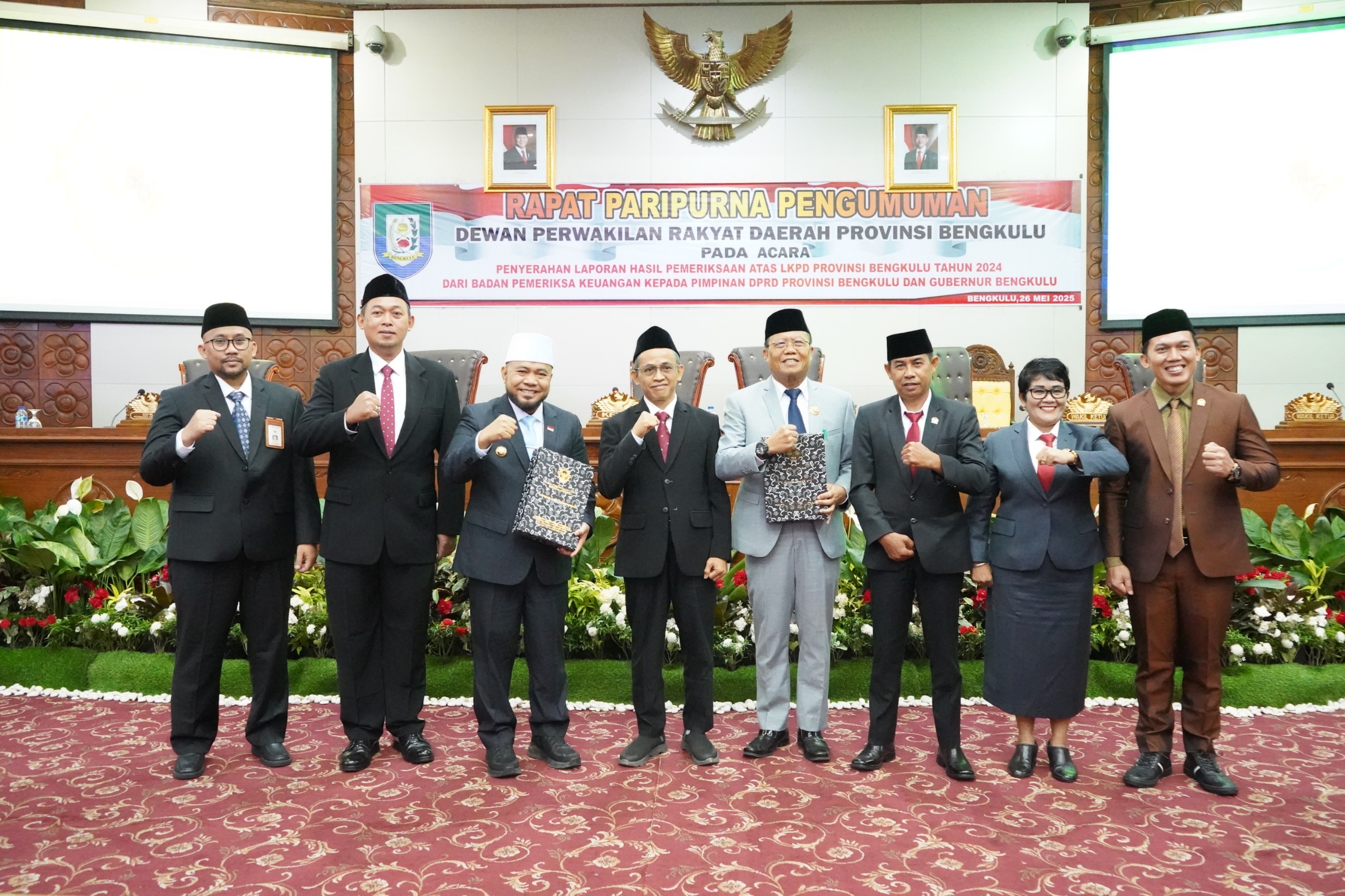 Kelebihan Bayar Telah Dipulihkan, Pemprov Bengkulu Raih Opini WTP dengan Catatan PSH 