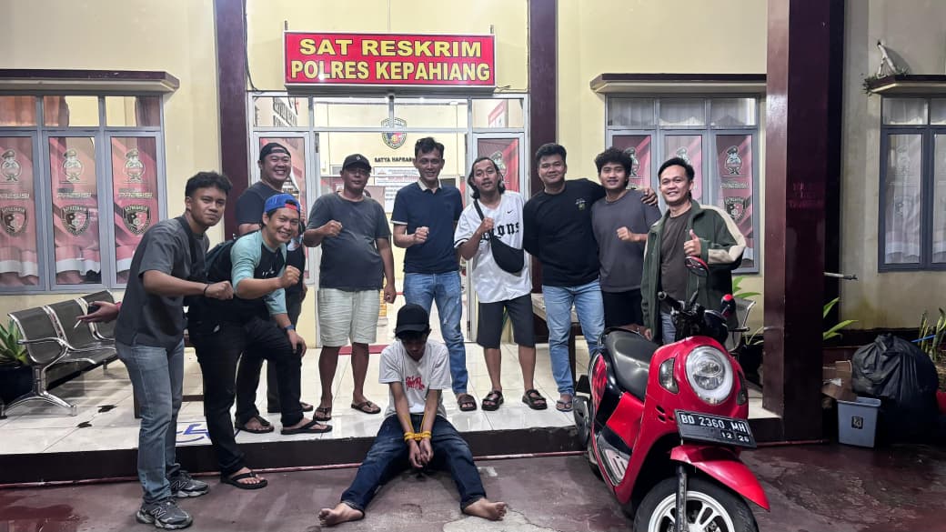 Curi Motor di Kota Bengkulu, Pelaku Curanmor Asal Empat Lawang Ditangkap di Kepahiang