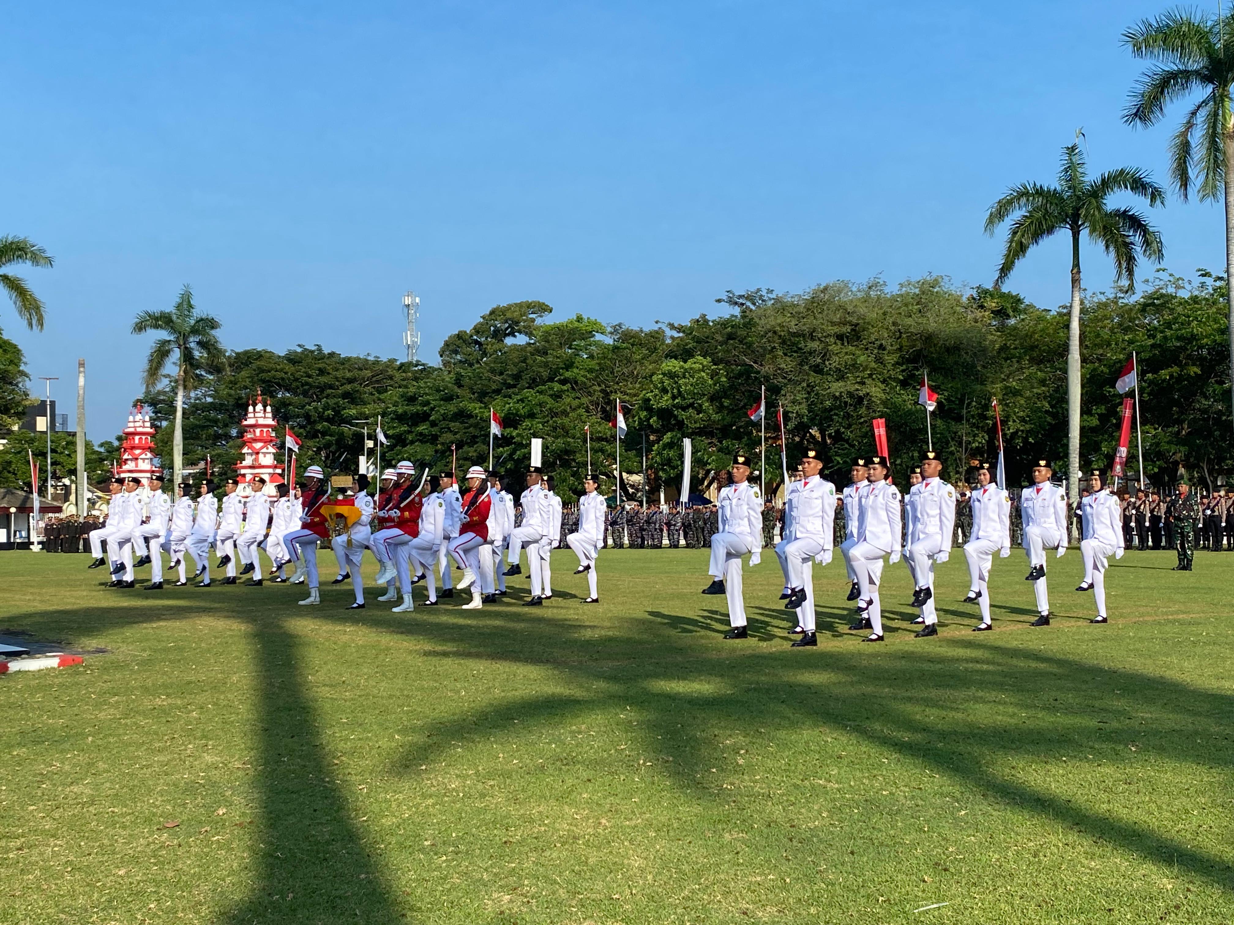 Momentum 80 Tahun Indonesia, Gubernur Helmi Ajak Masyarakat Semangat Gotong Royong 