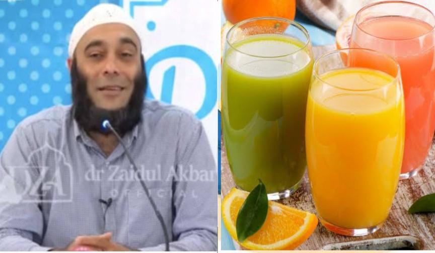 Jangan Sering Buka Puasa dengan Jus Buah, dr Zaidul Akbar Jelaskan Alasannya