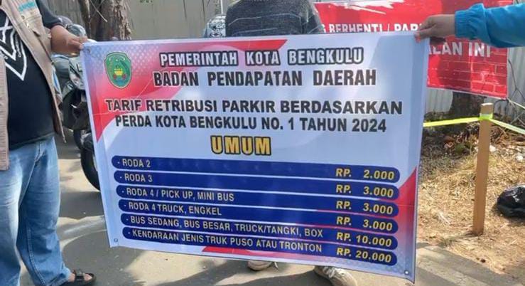 Bapenda Kota Bengkulu Ingatkan Pengunjung Festival Tabut: Tanpa Karcis, Parkir 'Gratis'