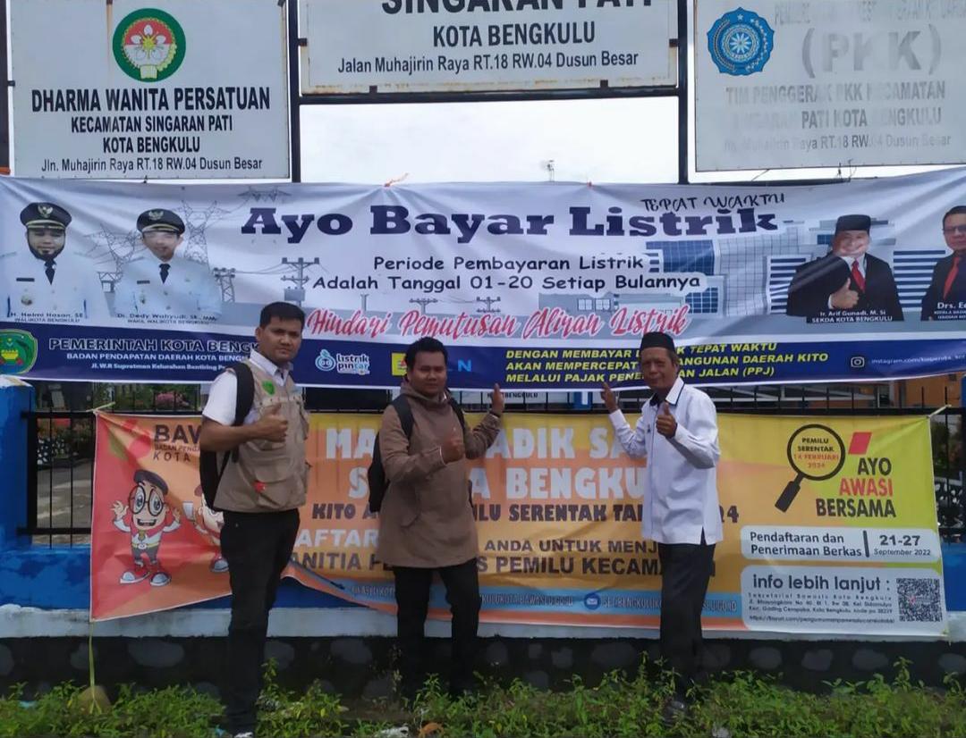 Bapenda Kota Bengkulu Genjot Pajak Listrik, Masyarakat Diimbau Taat Bayar Listrik ke PLN