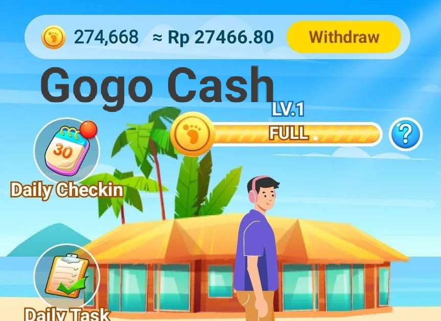 Badan Sehat Dompet Digital Makin Kuat! Gogo Cash Aplikasi Penghasil Saldo DANA Gratis Rp 60 Ribu Tiap Hari