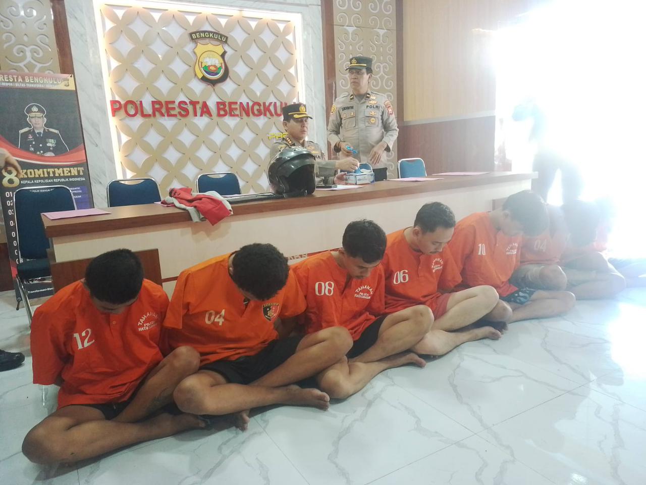 Polresta Bengkulu Tangkap Komplotan Curanmor Bersama 16 Unit Motor, Tsk Mulai dari Pelajar Hingga Security