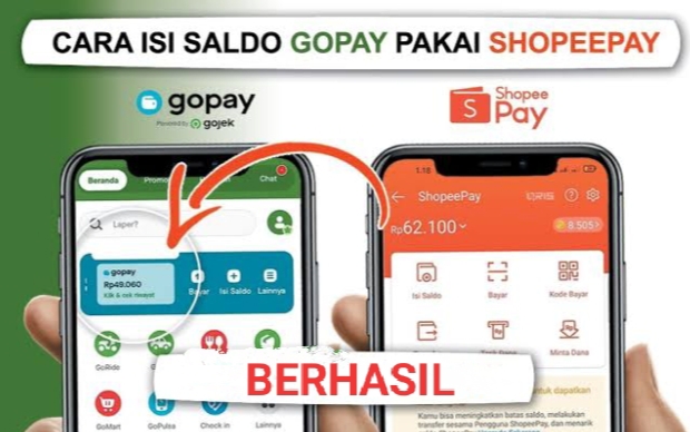 3 Cara Mudah Top Up Saldo Gopay Lewat ShopeePay