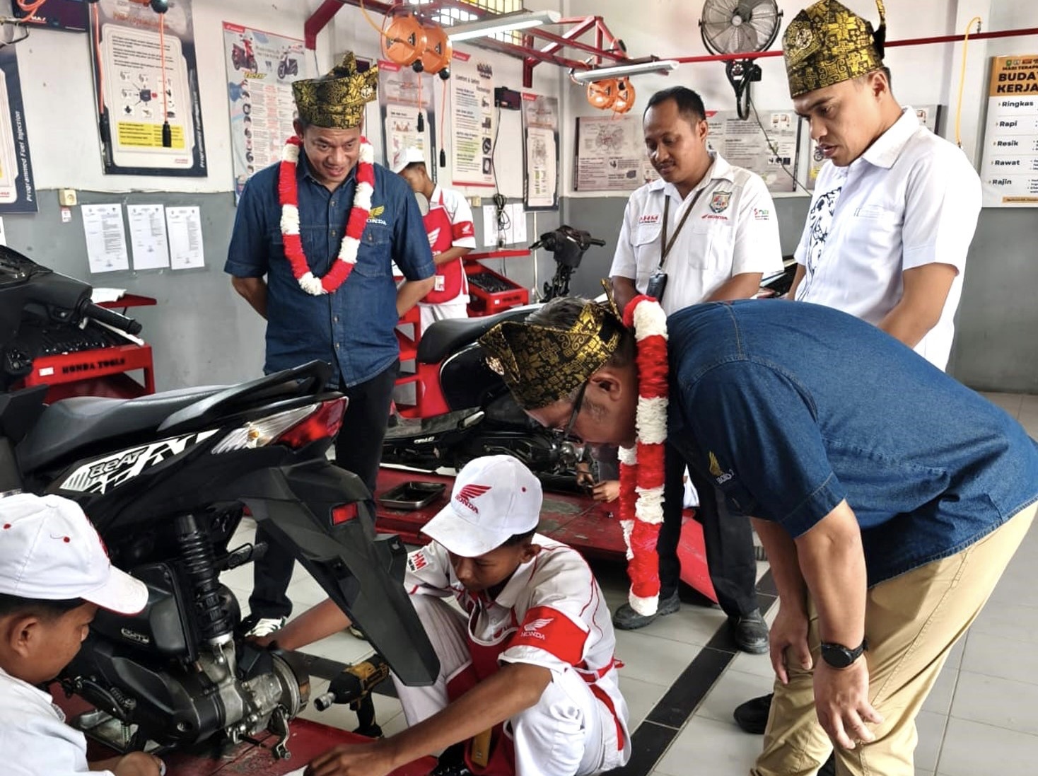Pelajar di Daerah Bisa Naik Kelas Lewat TEFA Astra Honda