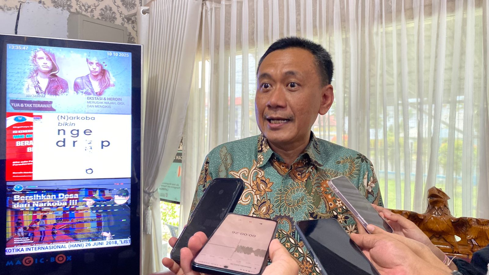 BNNP Bengkulu Temukan Kandungan Narkotika Golongan I Pada Produk Vape 