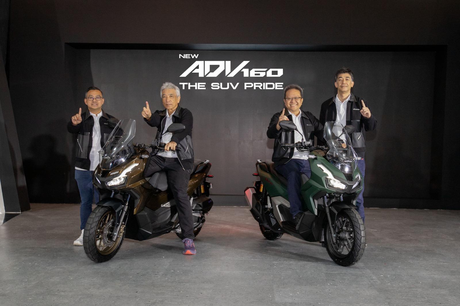New Honda ADV160 Semakin Gagah dan Canggih