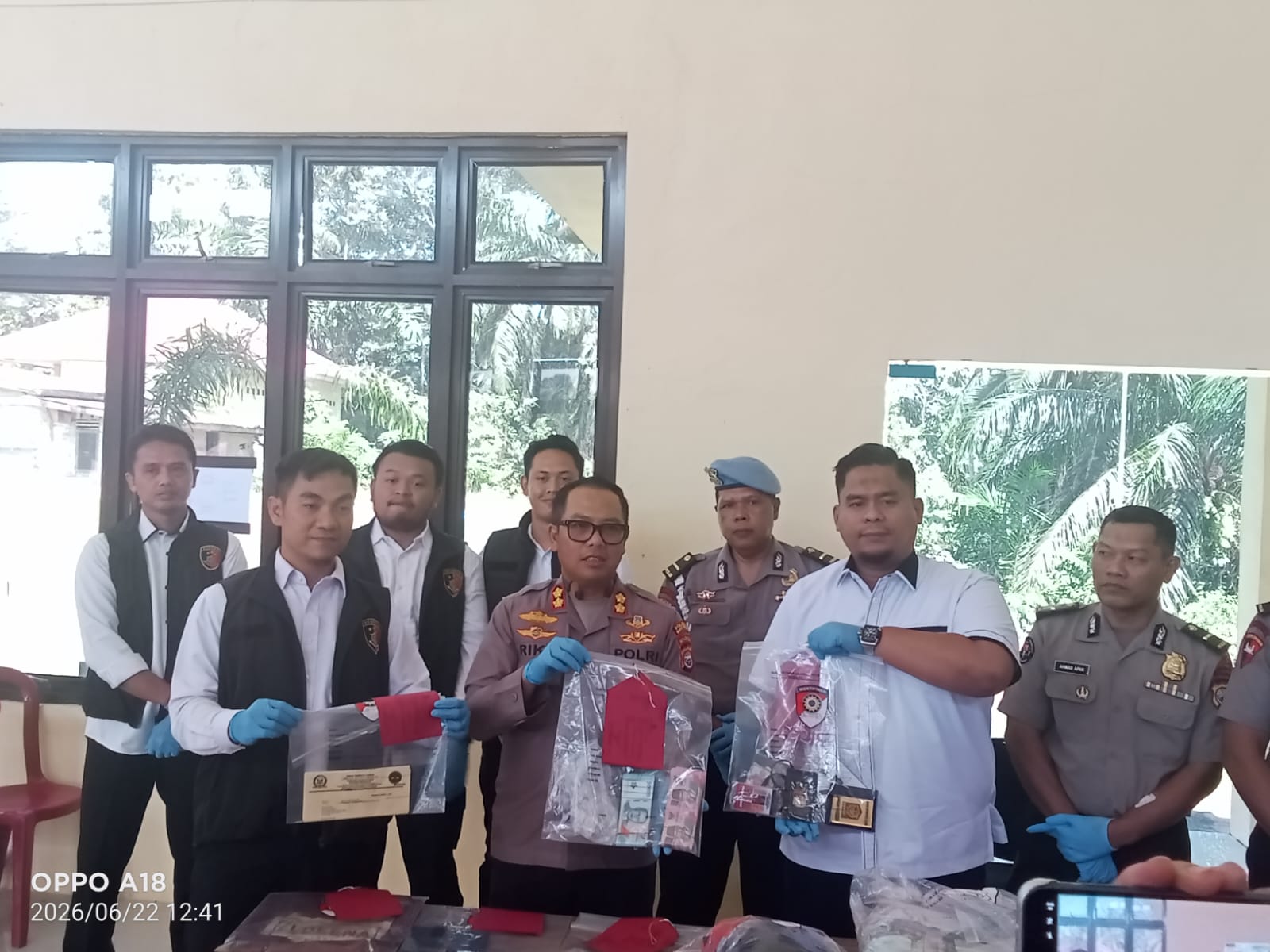 Polres Mukomuko Bongkar Jaringan Sabu Antarprovinsi Bermodus Peta Digital
