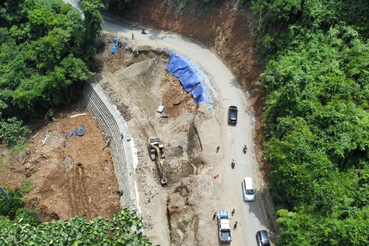 Pemprov Bengkulu Kebut Pembangunan Jalan Amblas Jelang Mudik Lebaran 2024