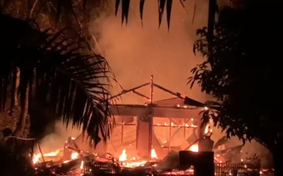 Rumah Dilalap Api, Warga Bengkulu Utara Rugi Rp 450 Juta, Ini Diduga Penyebabnya