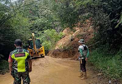 Longsor, Jalur Lebong - RL Belum Ditangani: Pemkab Segera Ambil Langkah Cepat