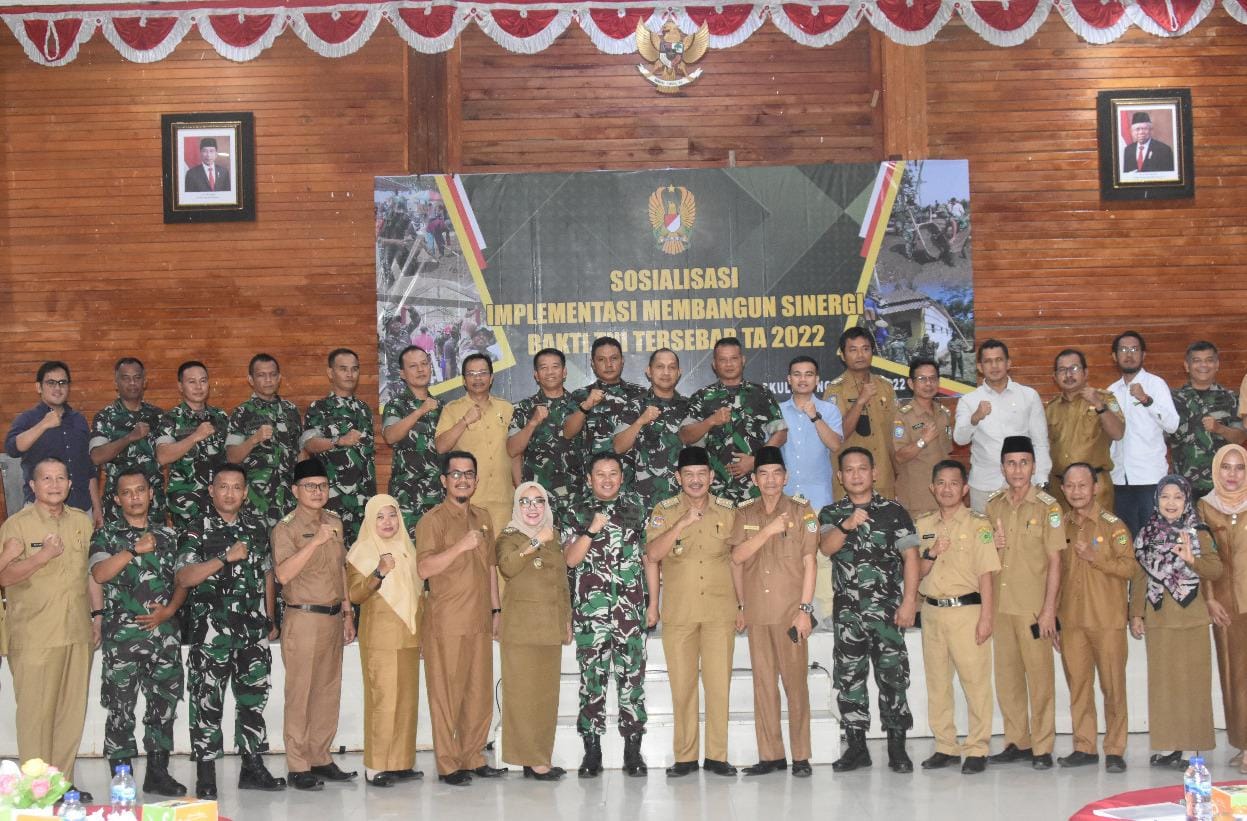 Korem 041/Gamas Bengkulu Sampaikan Program Terpadu Tingkatkan Taraf Hidup Masyarakat