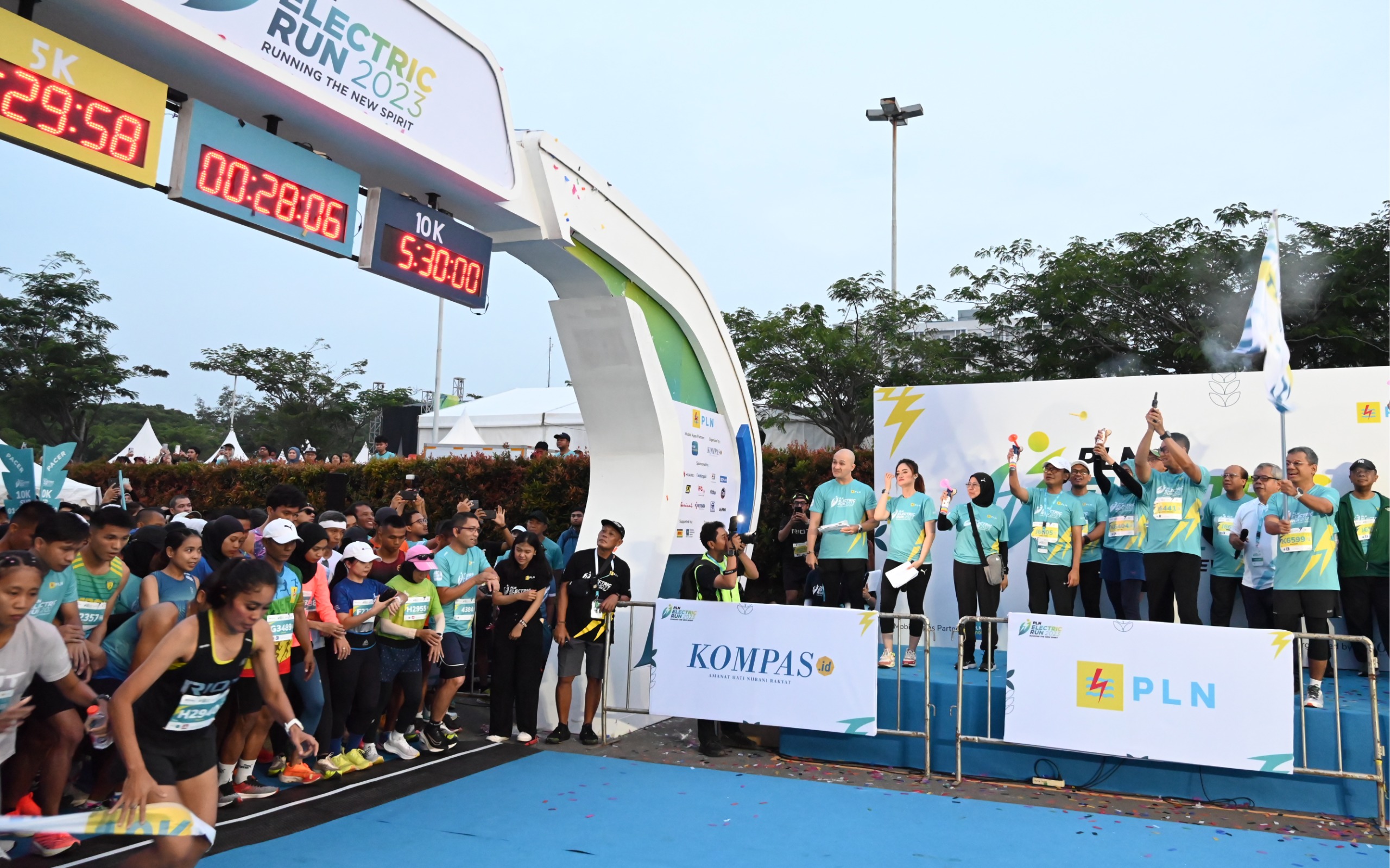 Ajang Kampanye Ramah Lingkungan, PLN Electric Run 2023 Berhasil Kurangi Emisi 11.880 Kg CO2