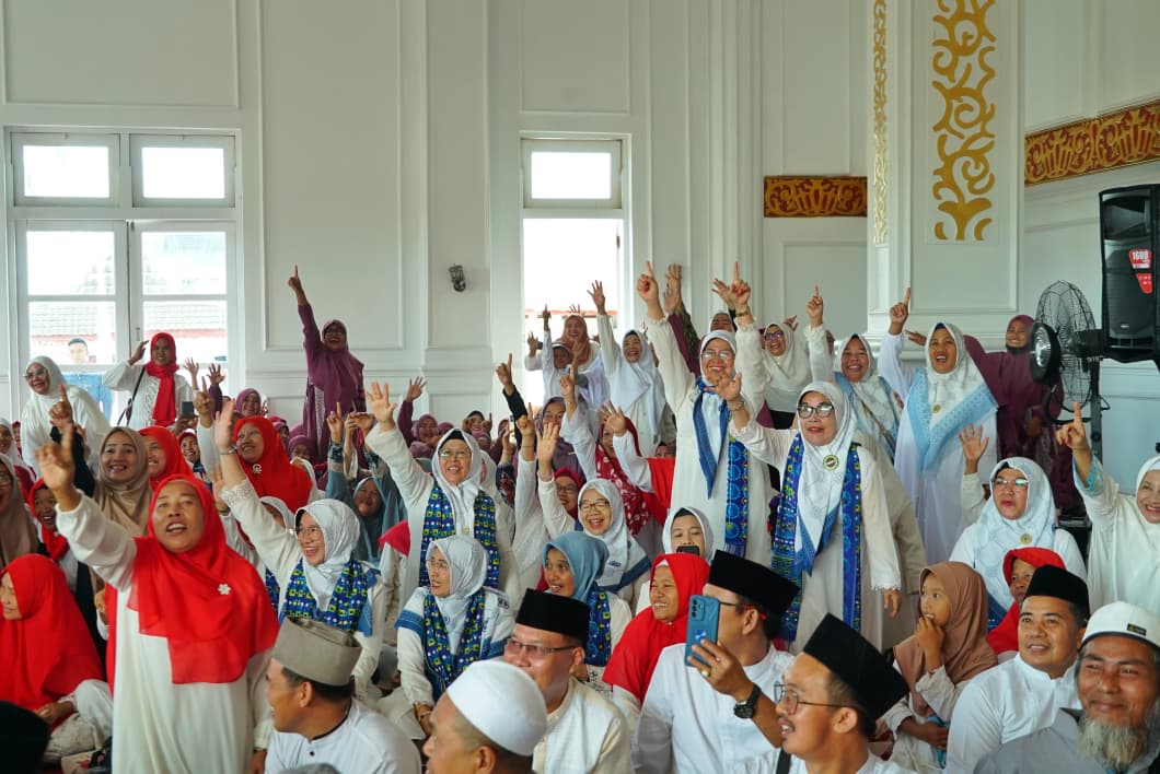 Ribuan Masyarakat Bengkulu Ikuti Tabligh Akbar Merah Putih