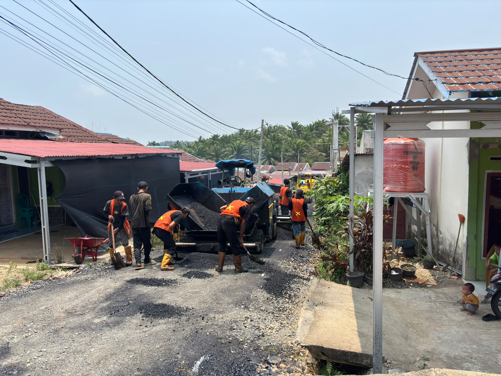 Program 1000 Jalan Mulus, Jalan Lingkungan Perumnas Puri Bandara Kini Diaspal
