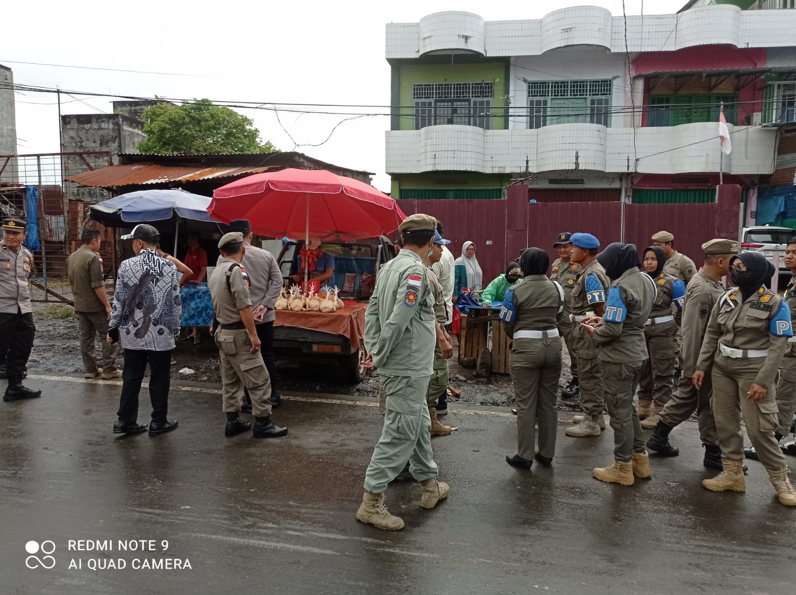 Pencegahan Dini, Pedagang di Jalan Manggis Langsung Ditertibkan