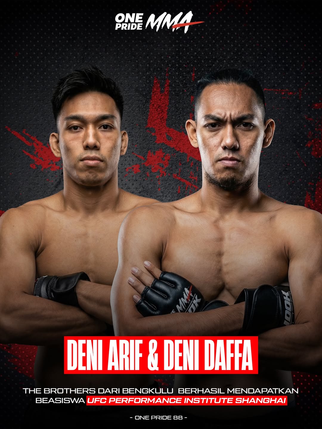 Dua Anak Bengkulu Cetak Sejarah, Deni Daffa dan Deni Arif Lolos ke UFC Performance Institute 2026