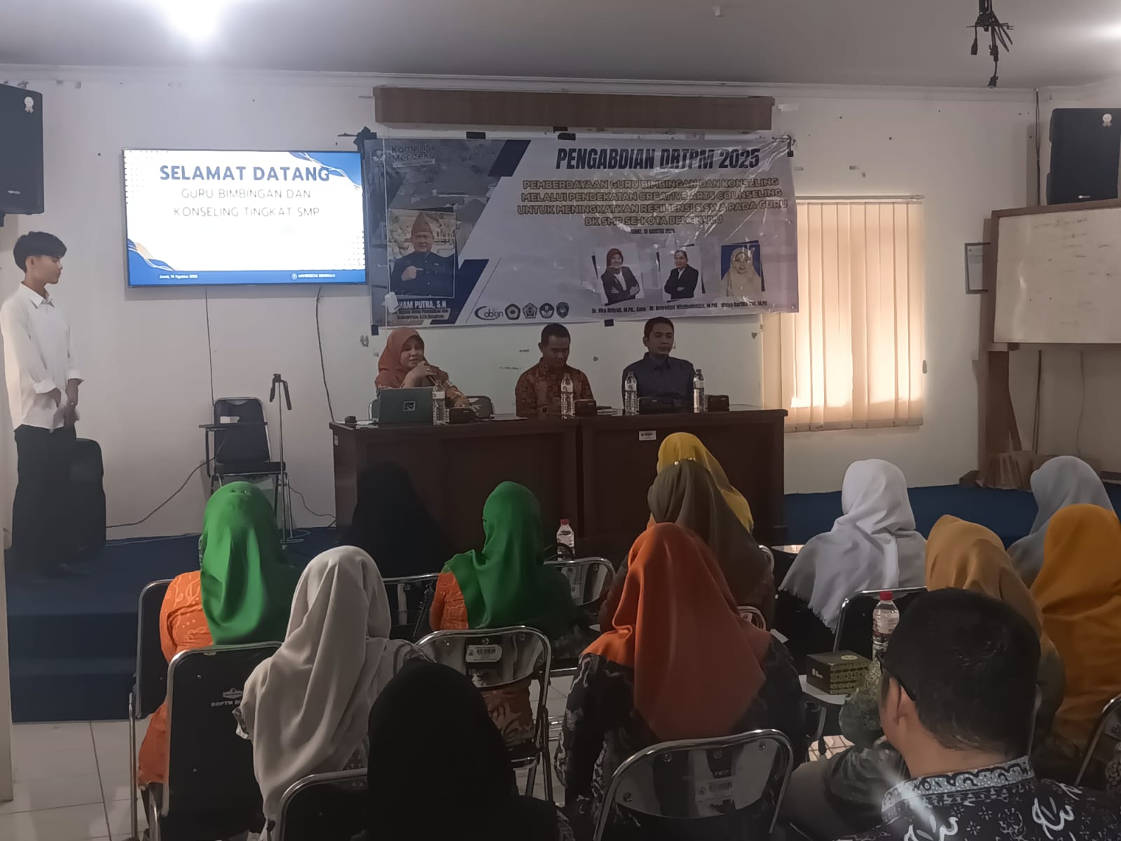 Tingkatkan Kapasitas, Puluhan Guru BK SMP se Kota Bengkulu Ikuti Pelatihan