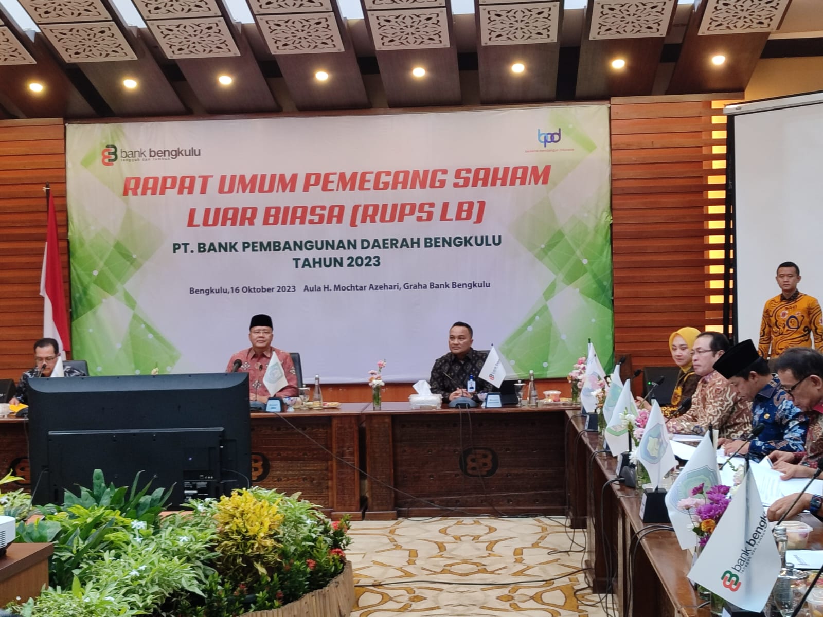 Direktur Utama Bank Bengkulu Dijabat Beni Harjono, Iswahyudi Jabat Direktur Bisnis