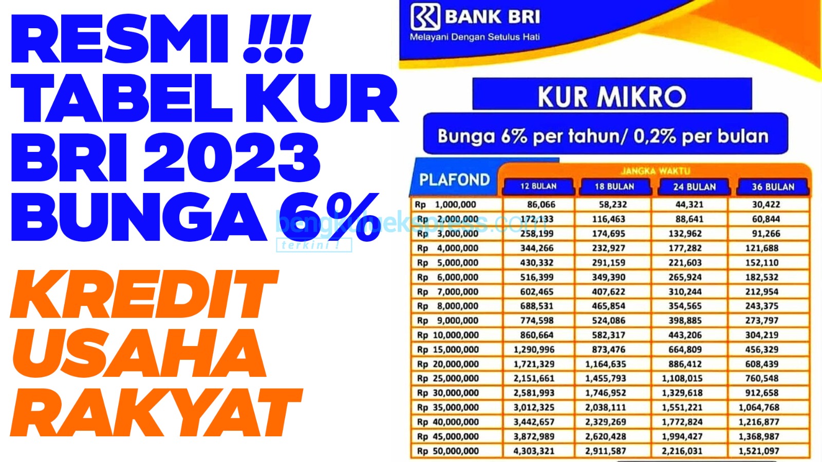 Modal KTP dan KK ini Dapat KUR BRI 2023 Rp 100 Juta Tanpa Jaminan