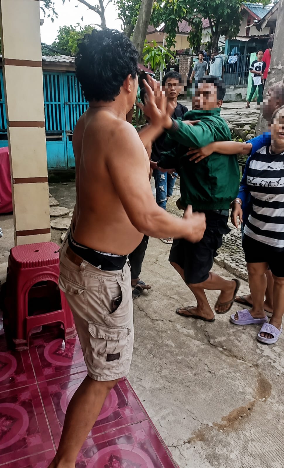 Dianiaya Tetangga, Warga Sumber Jaya Alami Memar di Mata dan Lapor Polisi
