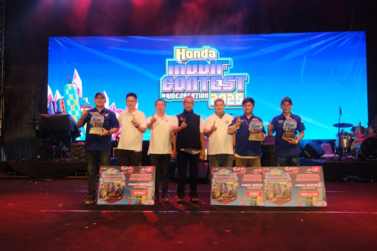 Jawara Modifikator Pamerkan Karya di Pesta Akbar Honda Modif Contest