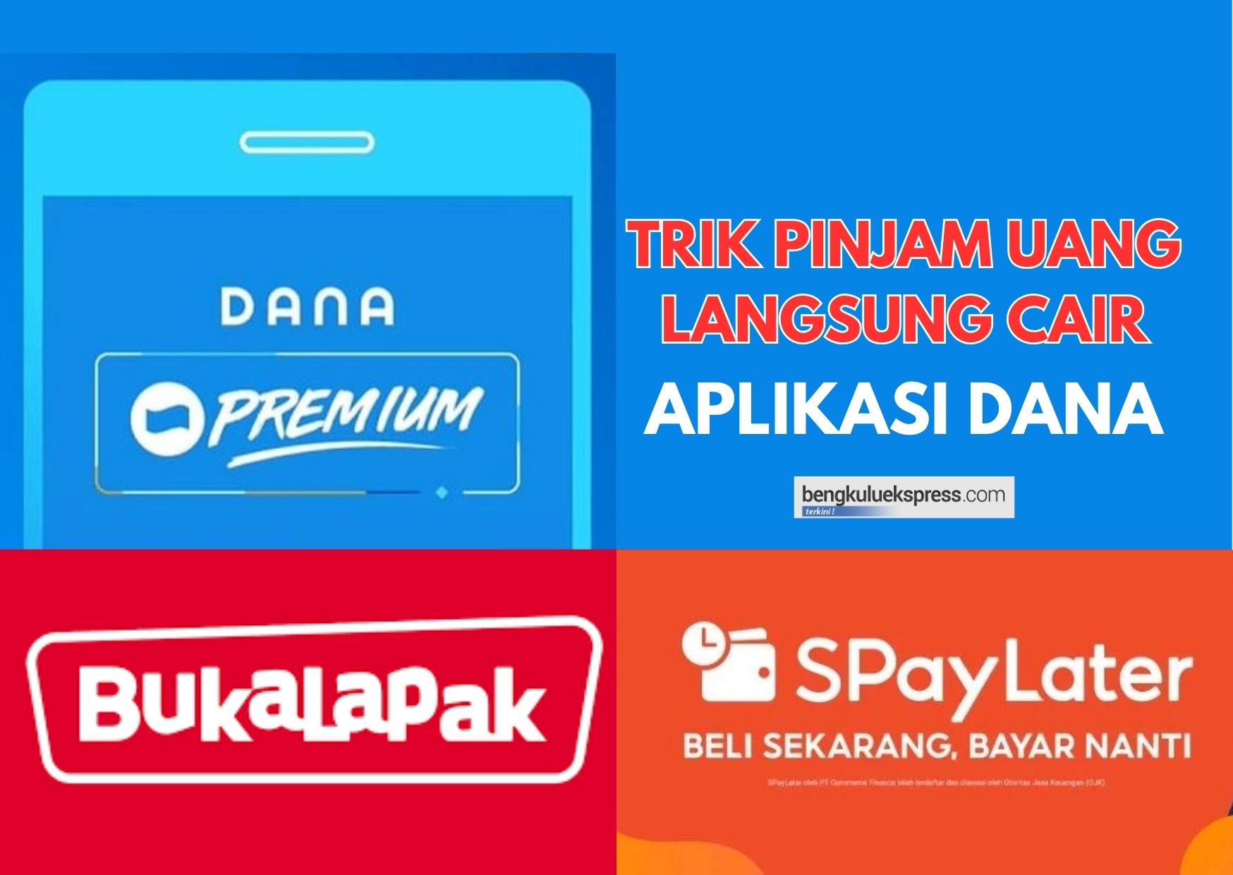 Trik Gampang Pinjam Saldo DANA Langsung Masuk E-Wallet, Bisa Cair Lewat Bukalapak dan Shopee Paylater 