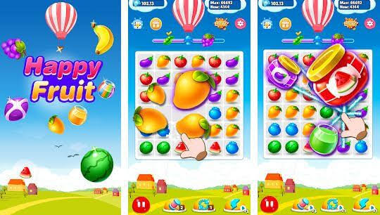 Klaim Saldo DANA Gratis Rp100.000 Dari  Aplikasi Game Happy Fruit, Mainkan Sekarang!!