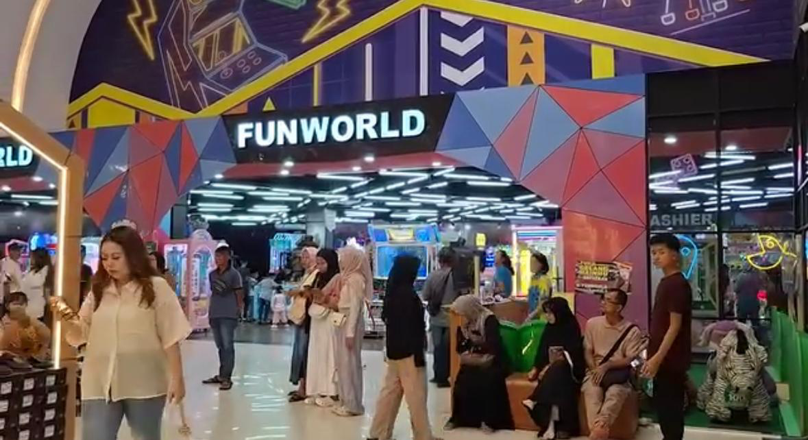Kunjungan Meningkat 30 Persen, Pusat Perbelanjaan di Bengkulu Dipadati Pengunjung Selama Lebaran