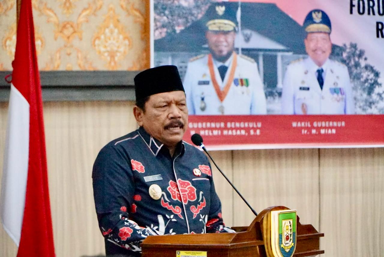 Wagub Bengkulu: Infrastruktur Belum Merata, Jadi Perhatian Serius