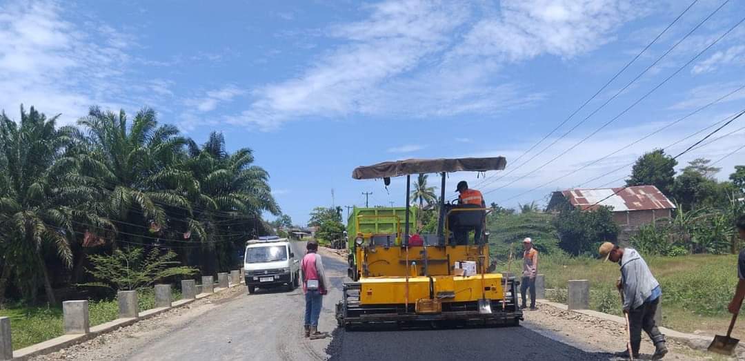 Sesuai Komitmen Pj Walikota Arif Gunadi, Jalan Dharma Wanita Kini Jadi Mulus