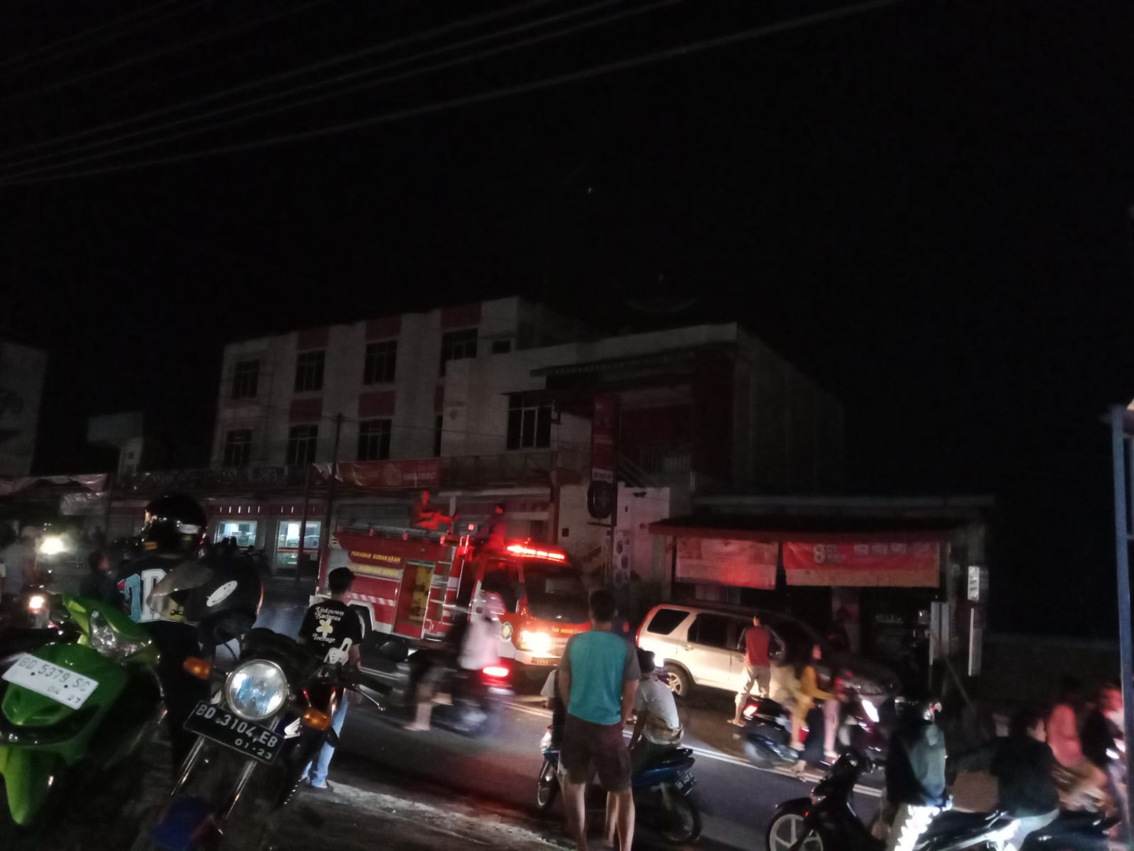 Los Kontak, Mini Market di Bengkulu Utara Hampir Dilalap si Jago Merah